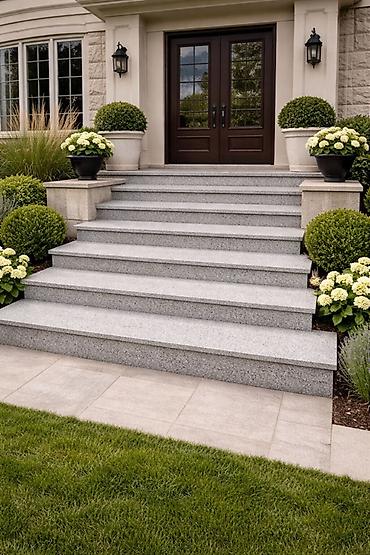 Mərmər: Mərmər pilləkənlər – dizayn və quraşdırma - Material: təbii mərmər — 10