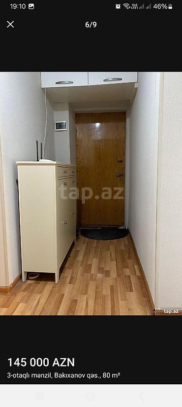 razin: Bakı, Bakıxanov qəs., 3 otaqlı, Köhnə tikili, m. Neftçilər, 80 kv. m — 7