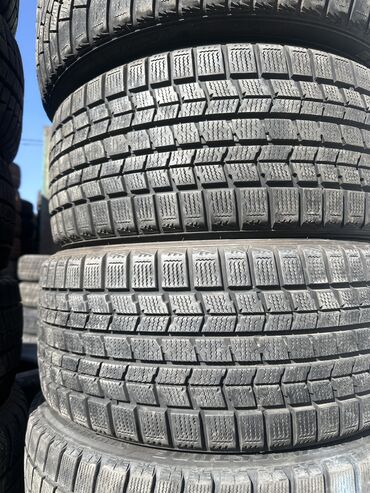 Шины: Шины 225 / 45 / R 18, Зима, Б/у, Пара, Легковые, Япония, Dunlop