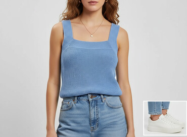 Topy: Zara, Top damski, rozmiar S