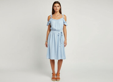 sukienka dekolt halter: Women`s dress, size S