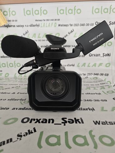 Videokameralar: Sony NXCAM NX200 4K peşəkar videokamera. Gəlmədir Azərbaycanda — 2