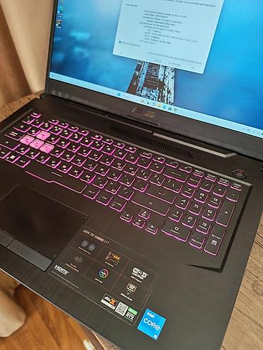 ASUS: Asus Tuf Gaming F17 Intel Core i5 11400H | 16GB RAM | 512 GB SSD | — 10