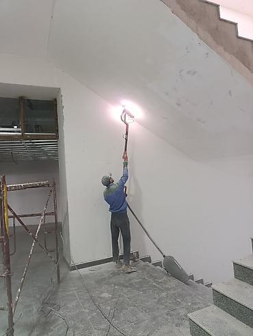 dur plaster: Шлифовка и подготовка стен/потолков под покраску Профессиональная — 2