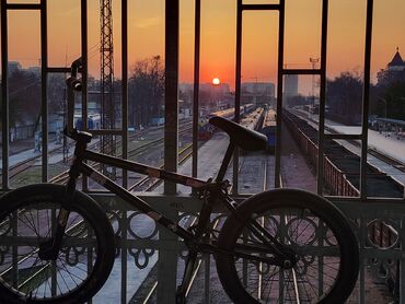 прокат велосипедов бишкек цены: BMX велосипед, Рама L (172 - 185 см), Б/у
