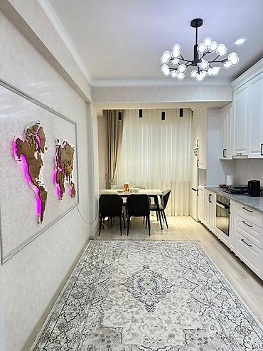 верхний джал квартира: 2 комнаты, 82 м², Нижний Джал (Джал-23) Элитка, 9 этаж, Евроремонт — 4