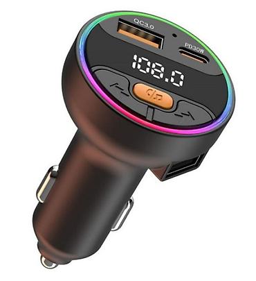 fm transmitter: Автомобильное зарядное устройство с FM-трансмиттером OTU CM-05 (45W) — 3