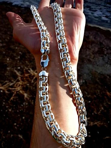 Серебряные цепочки: Цепочка, Проба 960, Мужские, Новый at lalafo.kg — 27 Серебряные цепочки: Цепочка, Проба 960, Мужские, Новый — 27