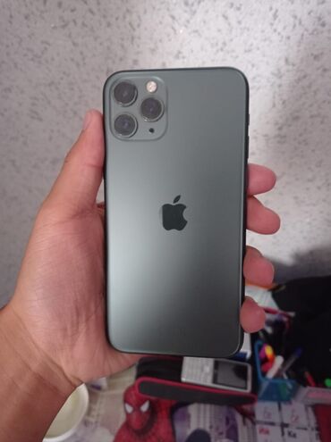 сколько стоит айфон 12 про бу: IPhone 11 Pro, Колдонулган, 256 ГБ, Жашыл, Каптама, 97 %