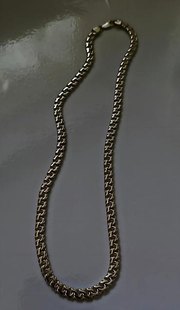 Серебряные цепочки: Цепочка, Бисмарк, Проба 925, Мужские, Новый — 9