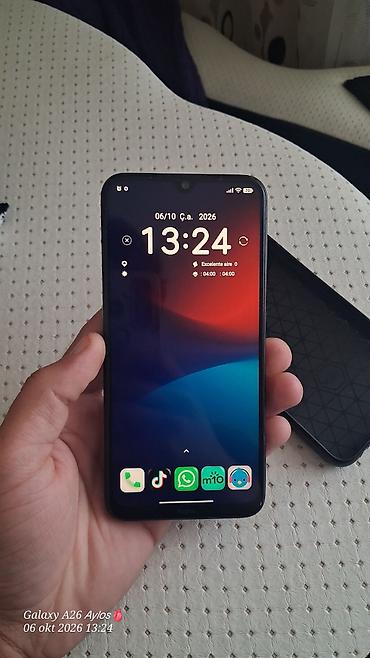 redmi 13 barter: Redmi 64 GB, rəng - Mavi, Barmaq izi — 2