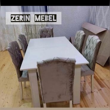 Mebellər: Teze stol stul dest 310 Azn. Acilan krem masa ile 360 Azn Acilan ceviz at lalafo.az Mebellər: Teze stol stul dest 310 Azn. Acilan krem masa ile 360 Azn Acilan ceviz
