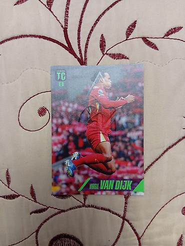 tar: Panini Top Class futbol kolleksiya kartı – Virgil van Dijk (Liverpool — 1