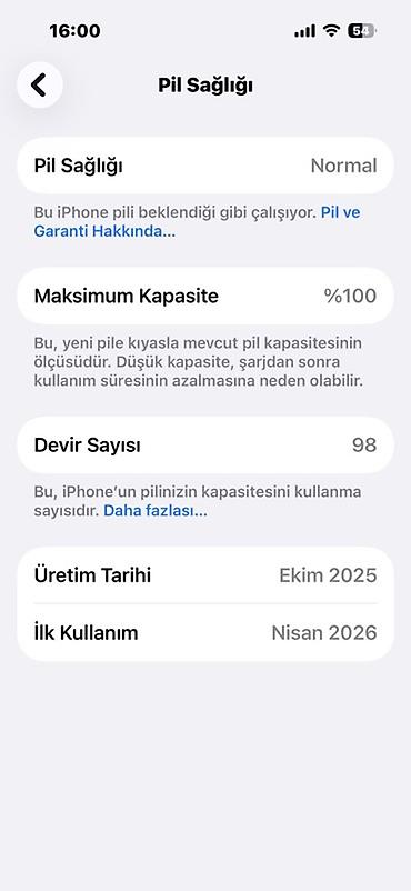 apple mini 5: IPhone 15, 128 GB, Black Titanium, Barmaq izi, Face ID, Zəmanət — 2