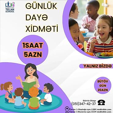 daye xirdalan: Uşaq bağçası və dayə xidməti.Gündüz və gecə dayə xidməti üçün müraciət — 7