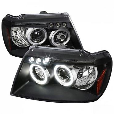 Farovi: CRNI ANGEL EYES LED FAROVI JEEP GRAND CHEROKEE WJ | Crni tuning — 2