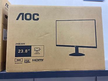 planşet apple: AOC 24B30H monitor - Ekran ölçüsü: 23.8" - Panel: IPS Wide View – — 2