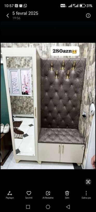 Dolablar: Açılan, 1 qapı Düz dolab, Dəhliz dolabı, Rusiya -da lalafo.az — 2 Dolablar: Açılan, 1 qapı Düz dolab, Dəhliz dolabı, Rusiya — 2