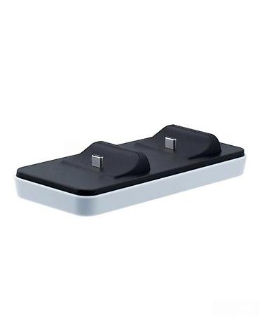 tesla charger: PS5 Charger station Playstation 5 pultlari üçün charger. İki pultu — 3