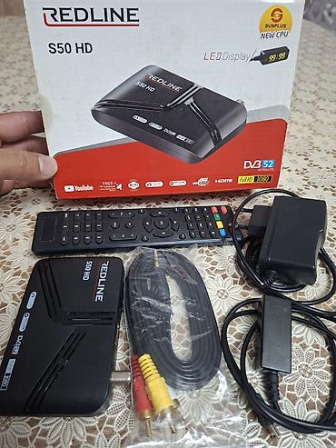 android tv: REDLINE S50 HD peyk qəbuledicisi - DVB-S2 peyk standartı, Full HD — 1