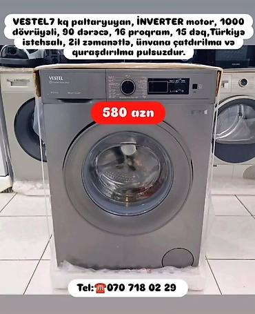 sok masini: Paltaryuyan maşın 8 kq, Yeni, Pulsuz çatdırılma — 6