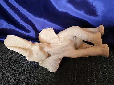 polovni trimeri cena: Figura nova slona,italijanski alabaster 1970/80ta godina. Masivna — 10