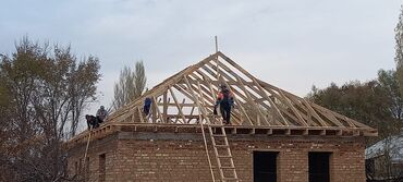 узбек строители: Крыша кладка облицовка стяжка фундамент всё делает