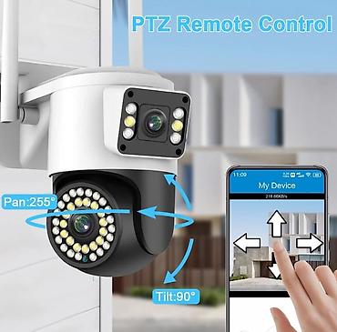 mini 4k: IP-камера Yoosee с двойным объективом, 4 МП, Wi-Fi . Разрешение 4 — 5