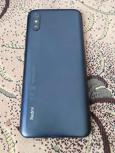 note 2: Redmi, Redmi 9A, Б/у, 32 ГБ, цвет - Черный, 2 SIM — 2