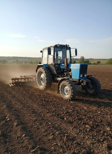 Тракторы МТЗ (Беларус): Трактор Беларус МТЗ 82.1 - Полный привод (4х4), передний ведущий мост — 2