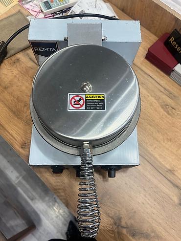 dondurma vafli: REMTA vafli/konus istehsal edən elektrikli aparat - Peşəkar tip, kafe — 4