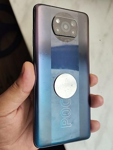 iphone 11 en ucuz: Poco X3 NFC, rəng - Göy, Barmaq izi — 2