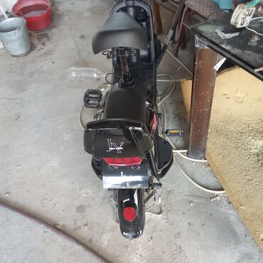 Elektrik velosipedlər: Elektrik velosipedi/scooter – “I-BIKE” panel göstəricili, qara rəng — 3