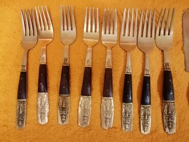 Süfrə ləvazimat dəstləri: Məhsul: Dekorativ naxışlı tutacaqlı süfrə ləvazimatı dəsti Tərkibi və — 6