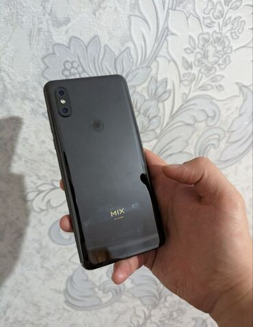 маленькие телефоны: Xiaomi, Mi Mix 3, Б/у, 128 ГБ, цвет - Черный, 2 SIM