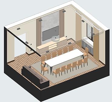 Услуги проектировщика, архитектора: Design & Engineering Services, 3D-визуализация, чертежи, | Квартиры — 25