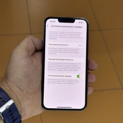 Apple iPhone: IPhone 13 Pro, Б/у, 128 ГБ, Pacific Blue, Коробка, 80 % — 3