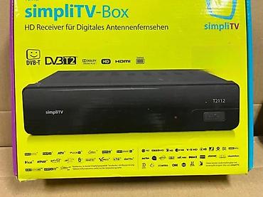 Aksesoari za TV i video: SimpliTV Box T2112 – HD risiver za digitalnu zemaljsku televiziju — 1