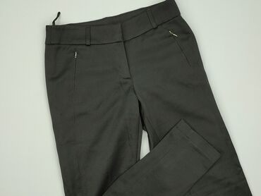 spodnie śliskie: Material trousers for women, size S
