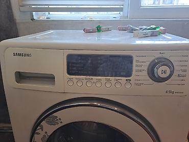 samsung was end: Samsung avtomat paltaryuyan maşın – model WF-B450S9Q (panel üzərində — 2
