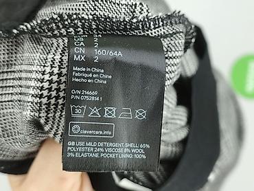 dzwony materialowe hm: H&M, Spodnie materiałowe damskie, rozmiar XS — 6