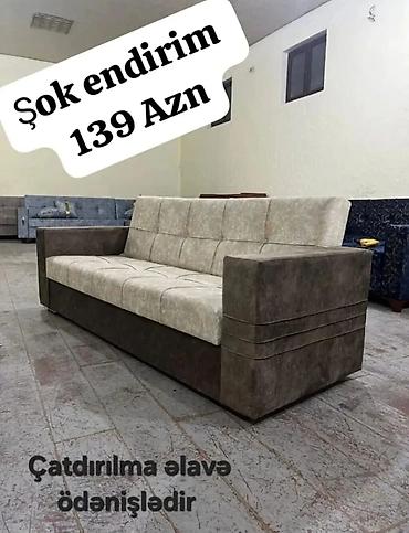 divan temizleyen aparat: Şok endirim – 139 AZN Mebel növü: üçnəfərlik divan - Rəng: açıq bej — 1