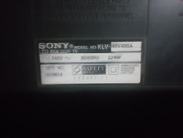 LG və Sony LCD televizorlar 1) Sony LCD Colour TV - Model