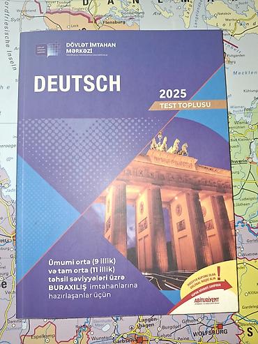 Testlər: 1. Deutsch 2025 Test Toplusu-8azn 2. Riyaziyyat DİM – Kurikulum üzrə — 3