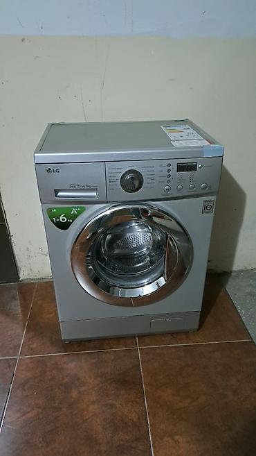 Paltaryuyan maşınlar: Paltaryuyan maşın LG, 6 kq, İşlənmiş, Avtomat, Qurutmasız — 1