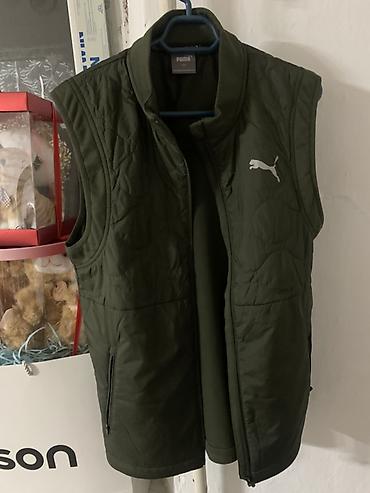 puma nitro: Мужская куртка, S, Puma, Новый, цвет - Зеленый, Самовывоз — 2