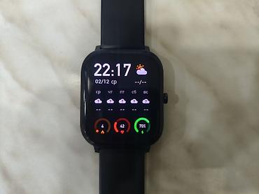 Другие смарт-часы: Продаю смарт-часы Amazfit GTS в черном цвете. Стильный и легкий — 2