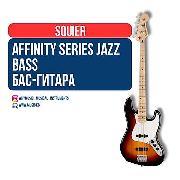 maple: Squier Affinity Series® Jazz Bass®, 3-Color Sunburst Бас-гитара — 1