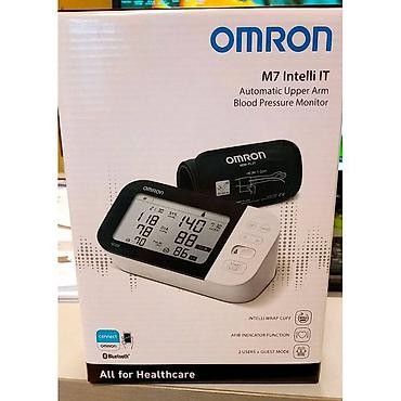 Tonometrlər: №1! Omron m7 yaponiya istehsallı tonometr+orijinal omron adaptoru-220 — 3