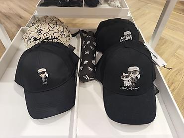 lagerfeld: Кепка, Бейсболка, Козырек: Изогнутый, Оригинал — 3